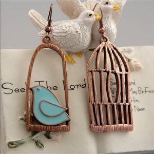🐦Bird cage earrings🐦